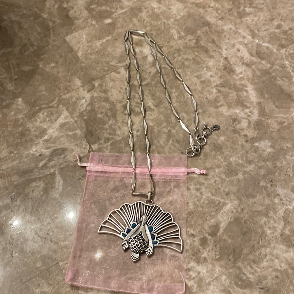 Peacock Necklace